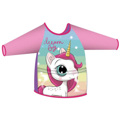 Picture of APRON LONG SLEEVE UNICORN